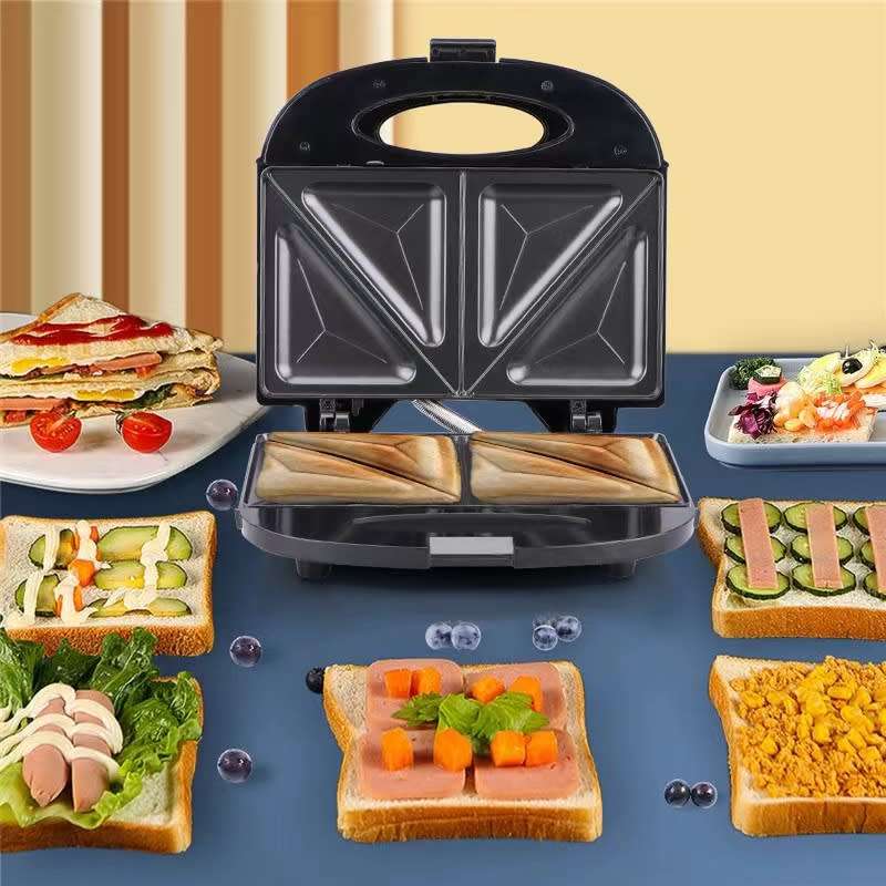750W Sandwich Maker Grill and Toast Electric Non-Stick RAF SANDWICH MAKER