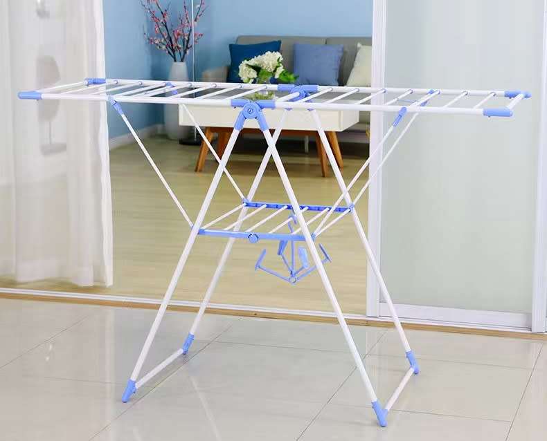 Multifunctional Clothes Drying Rack Gull-Wing Folding Baby Clothes Drying Rack