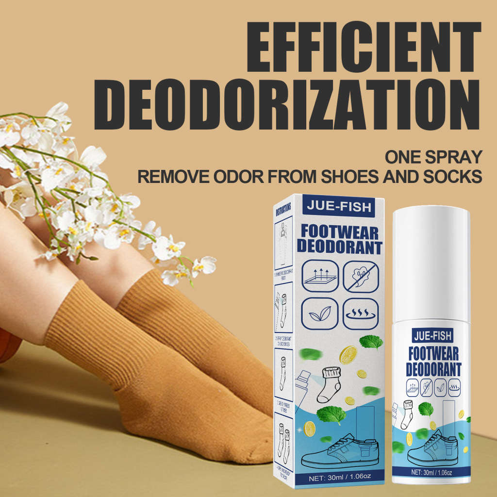 30ml Shoes And Socks Deodorant Shoe Cabinet Deodorant Spray To Remove Sweat Feet Odor Anti Foot Odor
