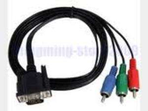 1.5M VGA component to TV/HDTV, VGA To RCA , PC to TV cable