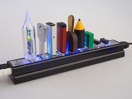 10 Ports 480MBps USB HUB Adapter for Laptops and desktops