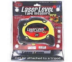 Laser Level 25' Tape Measure Pro