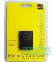 64MB Memory card compatible with Sony Playstation 2 (PS2) Game consoles