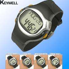 Watch with Heart / Pulse rate & Calories Monitor + Waterproof Alarm Watch