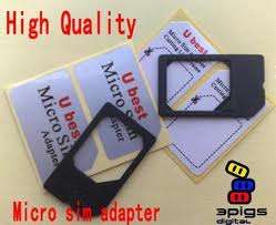 Micro to Standard SIM Card Adapter converter