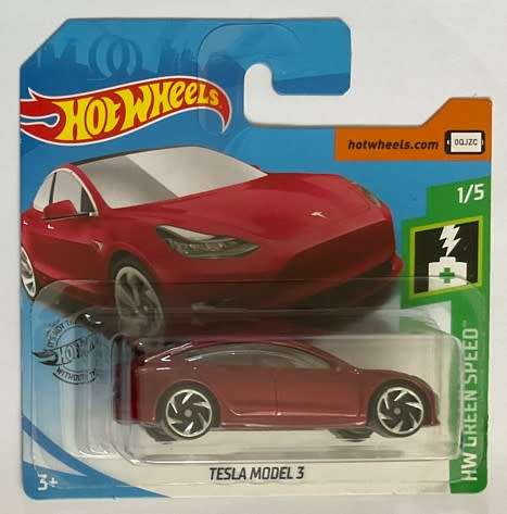 Hot Wheels Tesla Model 3
