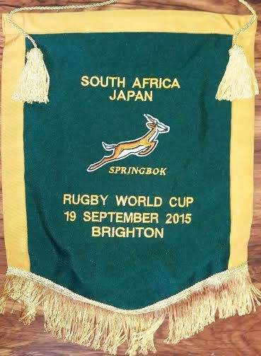 SPRINGBOK PLAYER ISSUE PENNANT
