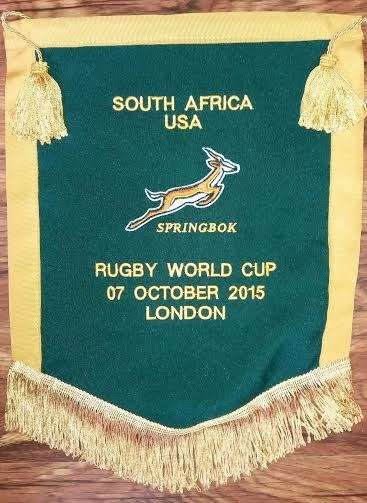 SPRINGBOK PLAYER ISSUE PENNANT