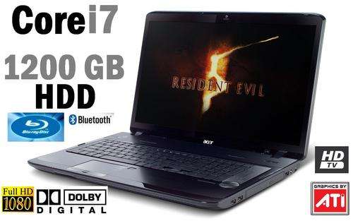 ACER 8942G ### CORE i7 ## CRAZY R1 AUCTION## 1200 GB HDD ## BLU RAY## TV TUNER ##MADNESS