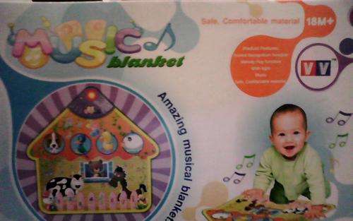 New !!! BABY MUSIC BLANKET!!! DIFFERENT ANIMAL SOUNDS WOW!!! LET YOUR CHILD LEARN!{BUY 3 GET 1 FREE}