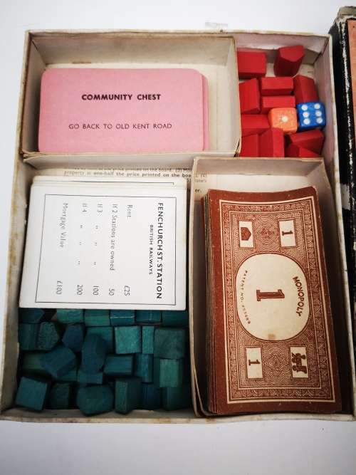 Rare 1930`s Monopoly board game