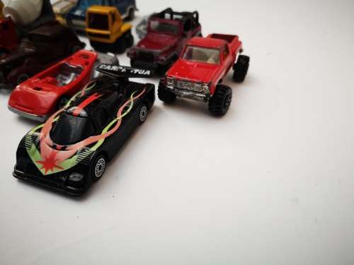 Collection of vintage diecast cars 1:64