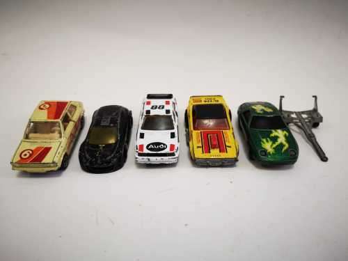 Collection of vintage diecast cars 1:64
