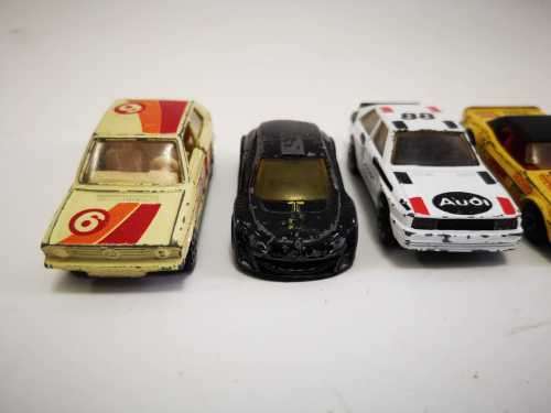 Collection of vintage diecast cars 1:64