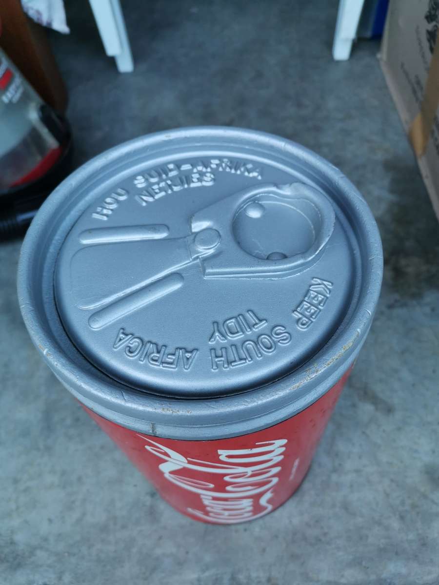 Vintage Coke cooler box.