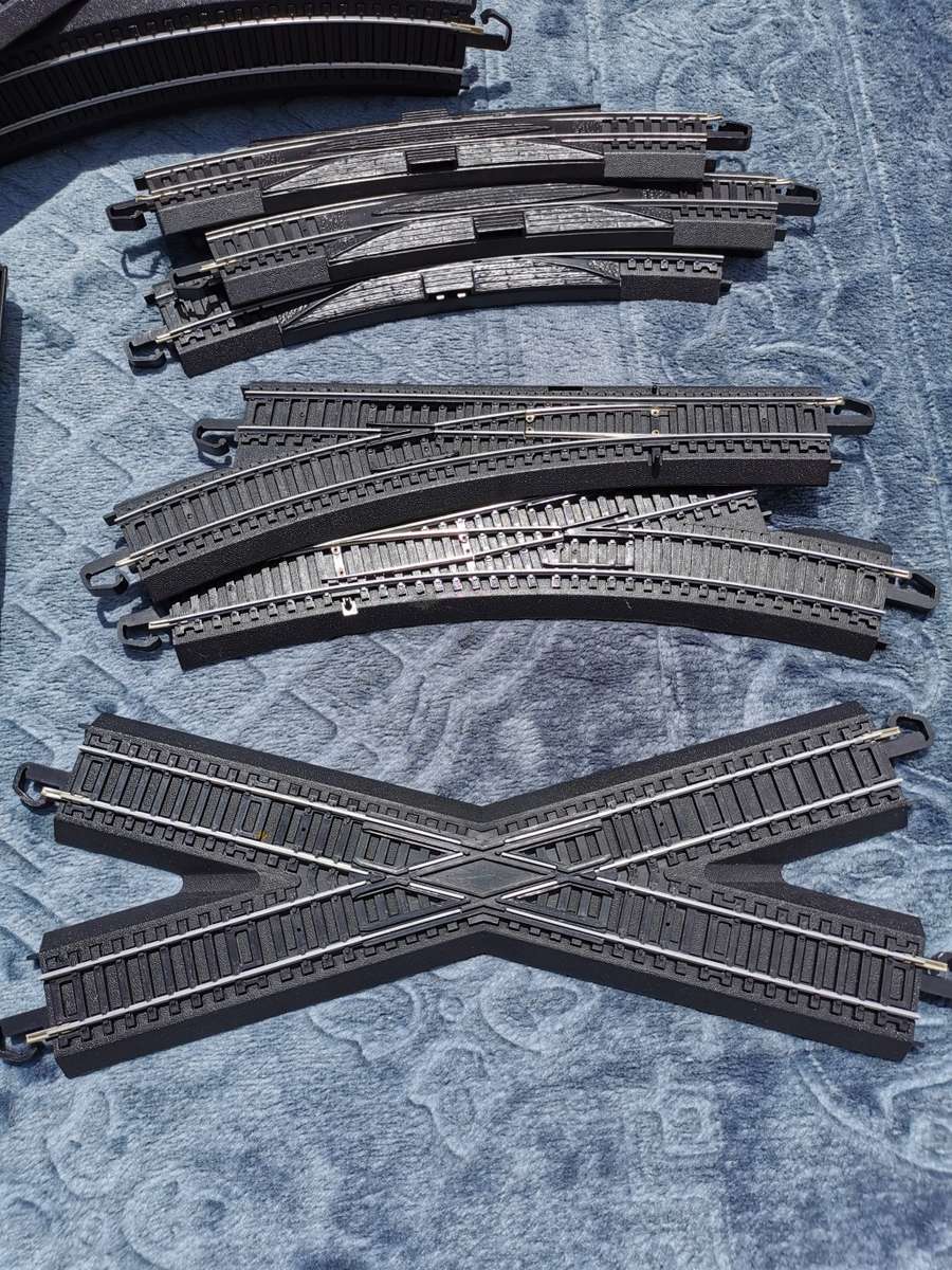 Large selection of Bachmann railway tracks.