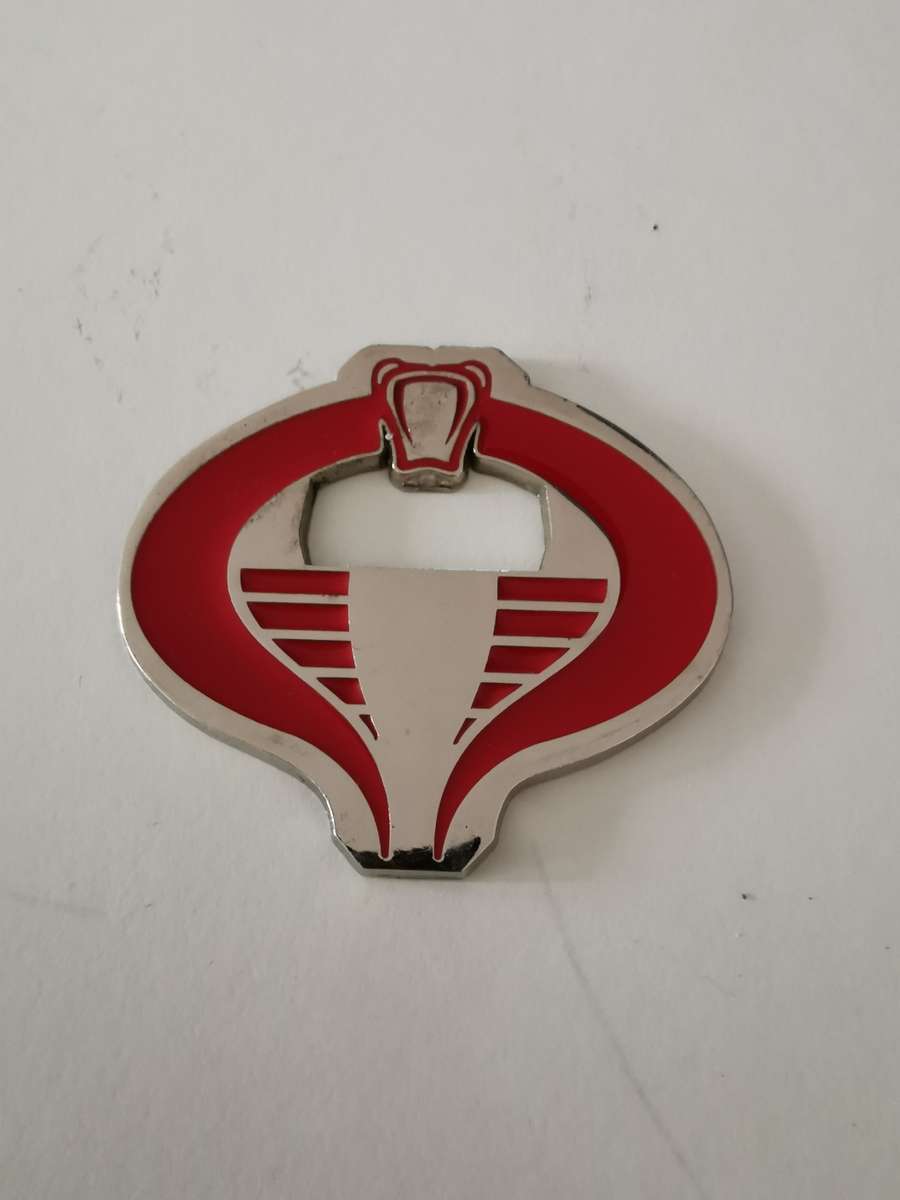G.I.Joe Cobra enemy bottle opener.