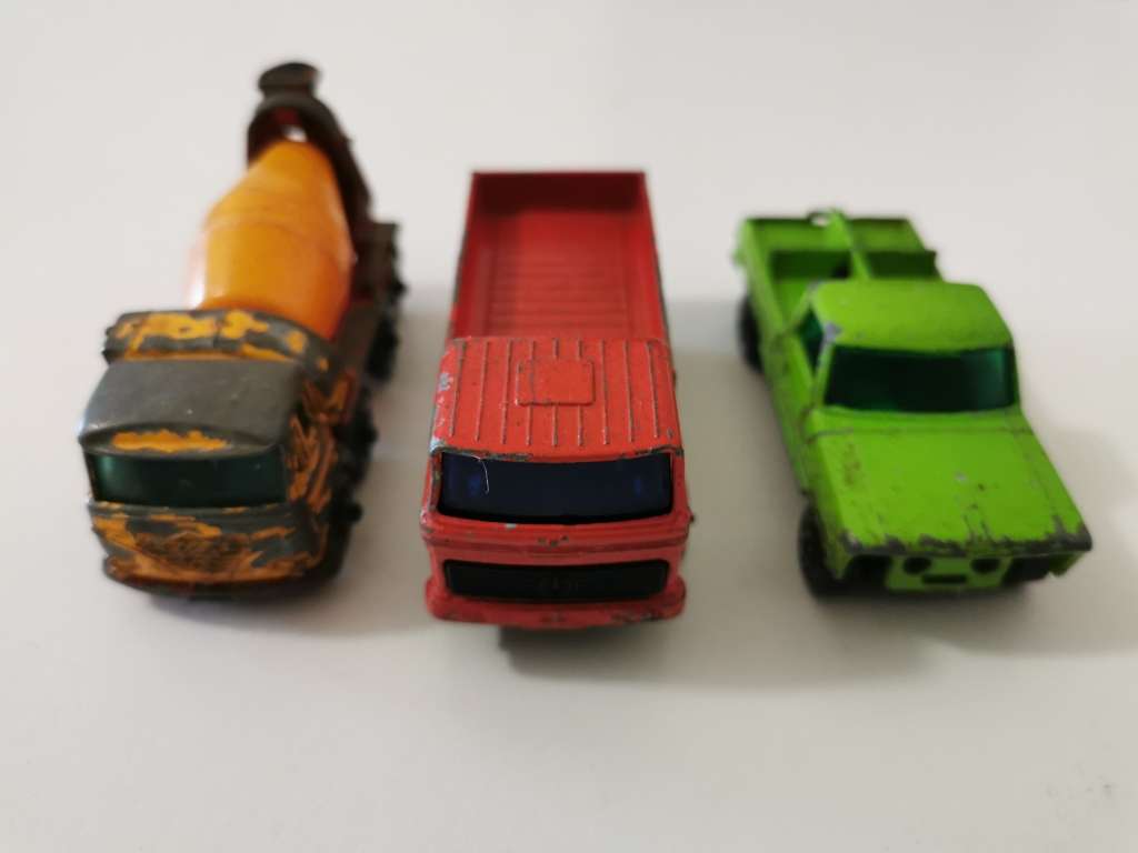 Set of 3 vintage Lesney diecast models 1960's