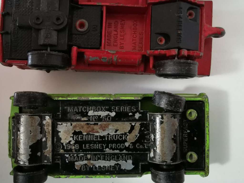 Set of 3 vintage Lesney diecast models 1960's