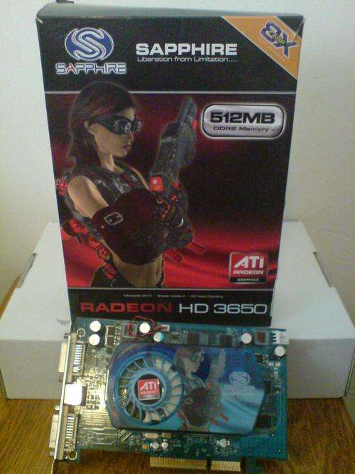 Sapphire ATI HD3650 AGP 512MB