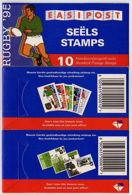 RSA - 1995 RUGBY WORLD CUP BOOKLETS - 2 DIFFERENT TYPES