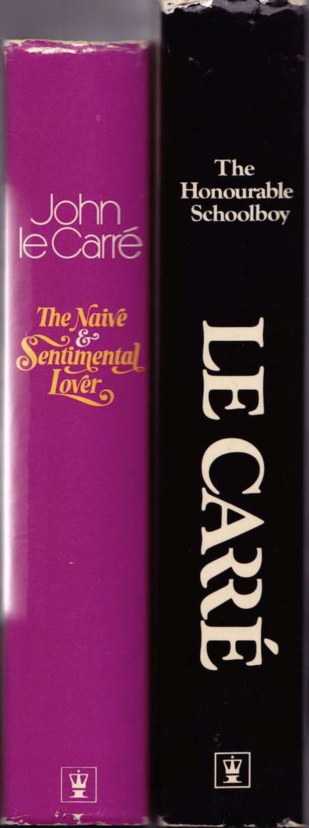 FIRST EDITIONS - John le Carre Books - The Honourable Schoolboy + The Naive & Sentimental Lover