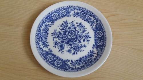 Blue & White Plates - width 17cm
