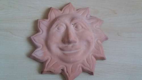 Terracotta "Sun" Wall Hanging