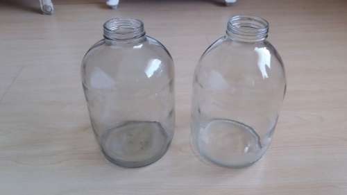 Large Glass Storage Jars