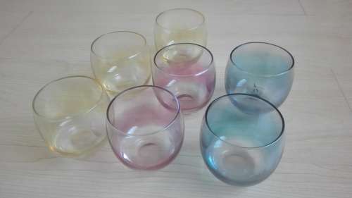 Assorted Colours Drinking Glasses