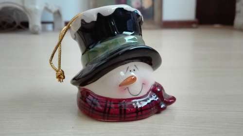 Snowman Figurine