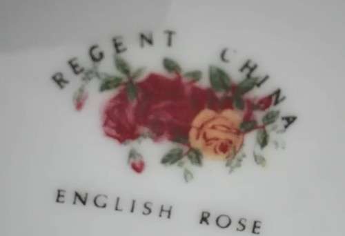 English Rose Cup & Saucer (Regent China)