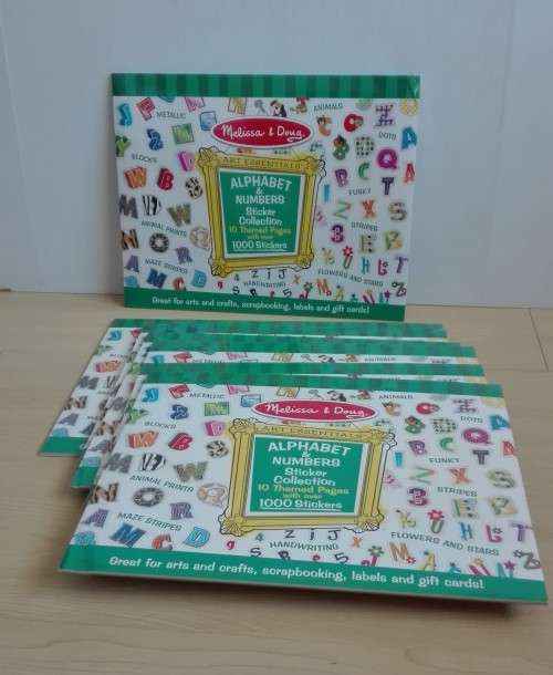 Melissa & Doug - Alphabet & Numbers Sticker Collection