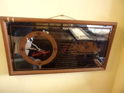 Pub Mirror Clock - Jack Barregars