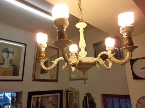 Cream Chandelier