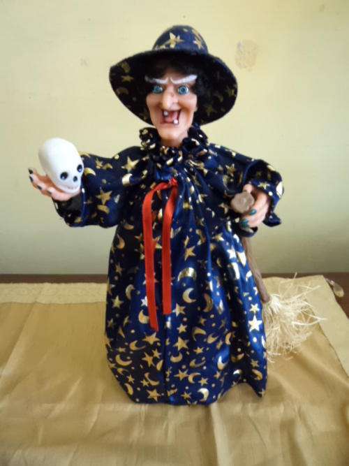 Halloween Witch Figurine