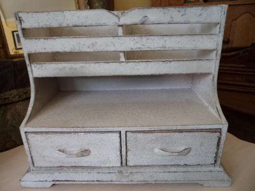 Distressed Look Storage Holder