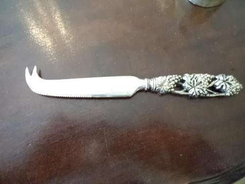 Silver plated fish knife