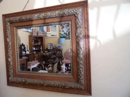 Wooden Framed Mirror