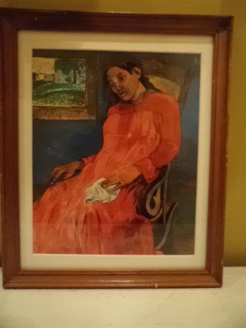 Framed Paul Gauguin Print