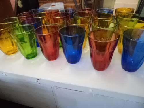 Blue, Red, Green, Yellow Glasses