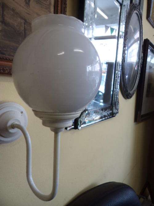 Metal Wall Chandelier with Glass top