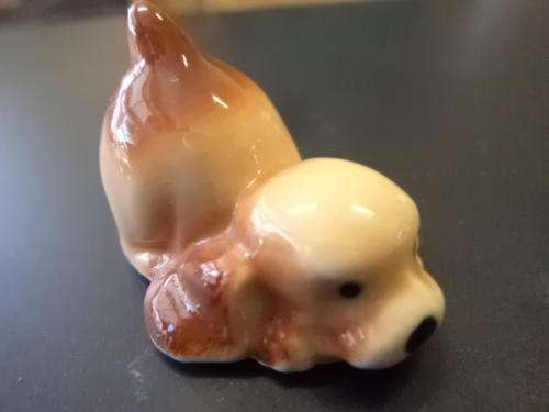 Miniature Dog Figurine