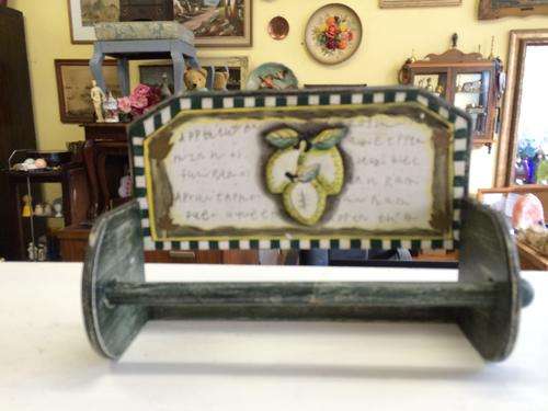 Wooden Roller Towel Holder