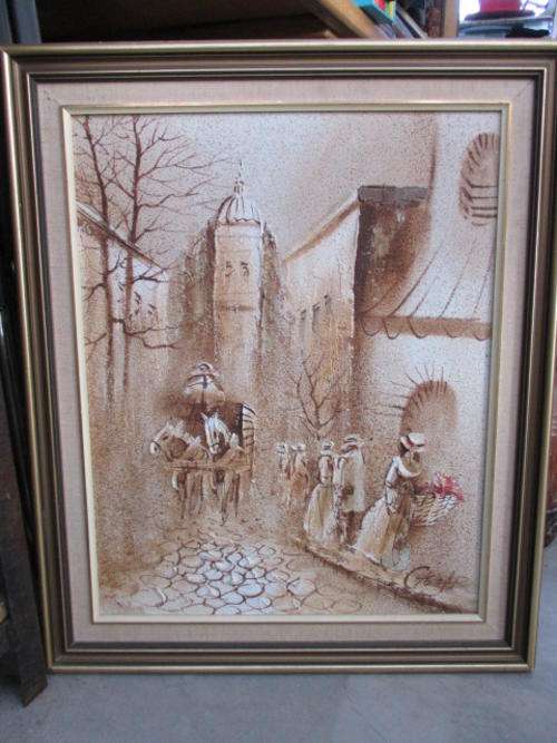 Framed Street Scene