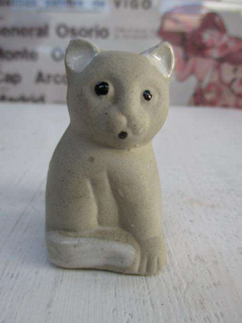 Miniature Cat Figurine