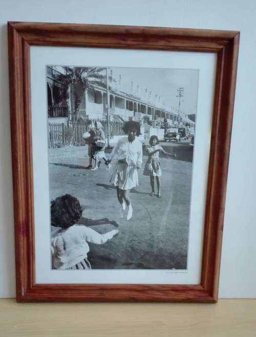 Framed Black & White District Six Print (37cm x 47cm)