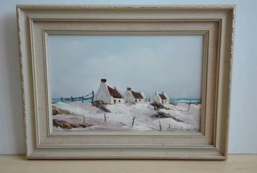 Framed Cottages at the Seaside: Helena Mommen