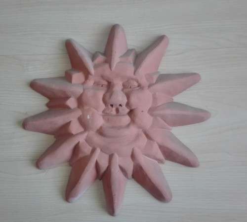 Terracotta Sun Wall Hanging