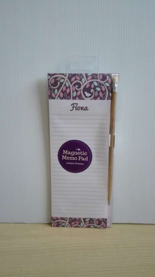 Magnetic Memo Pad - Fiona